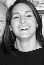 Meredith Tillman with father